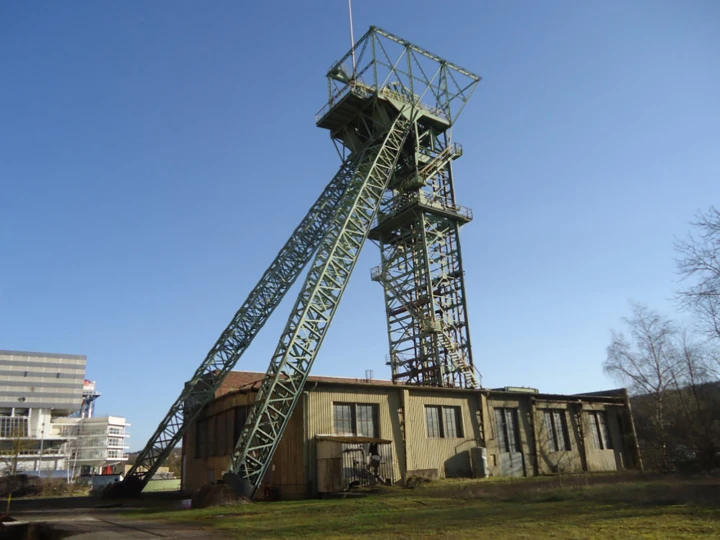 Das Fördergerüst Gustav II